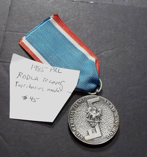 Original vintage rodło medal - original,,